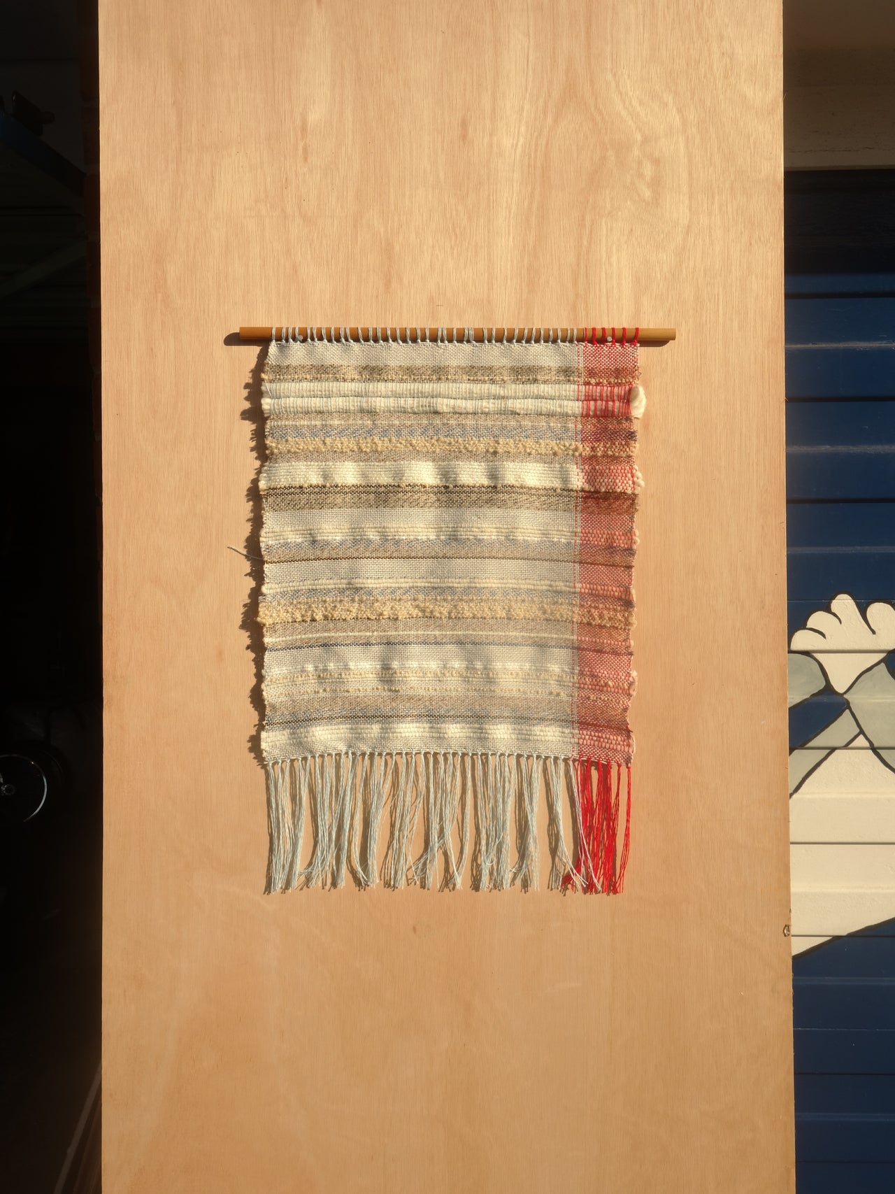 Wall Hanging Saori Weaving